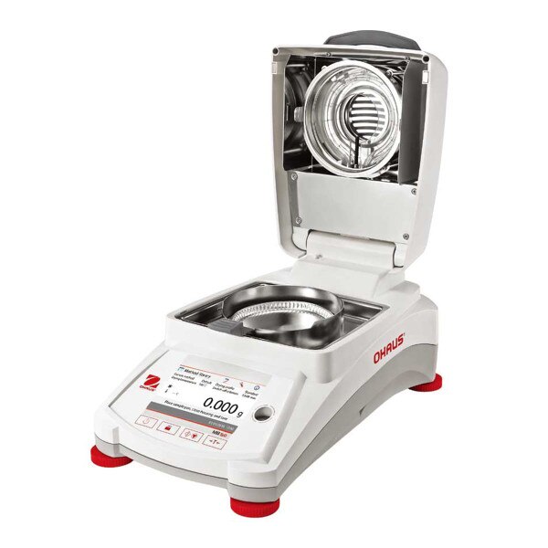 Moisture Analyzer, open, left